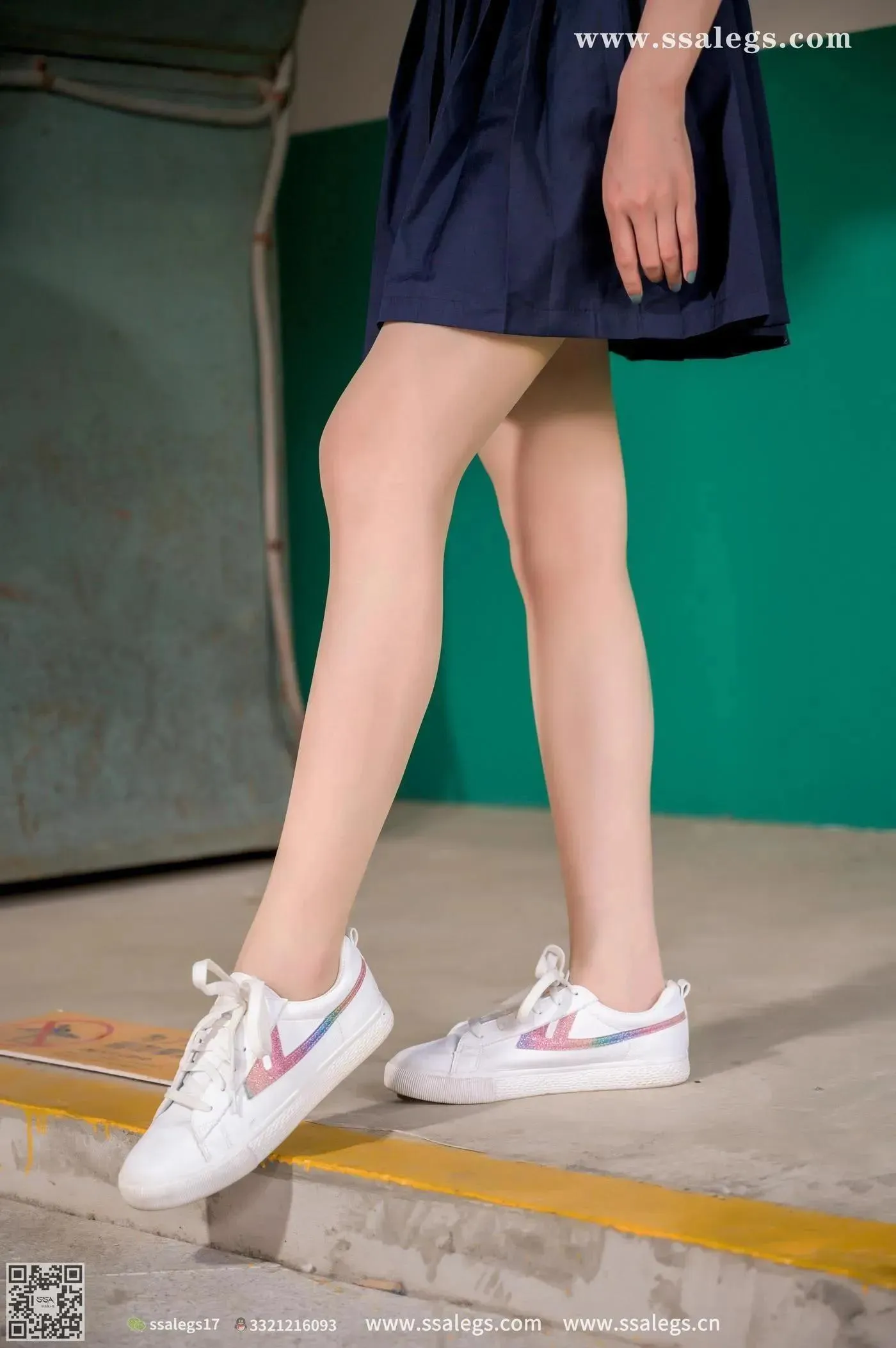 [SSA丝社]超清写真 NO.421 漫漫白色jk制服肉丝写真(上)[23] [51P]插图5